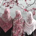 Hijab Pink Bahan Voal